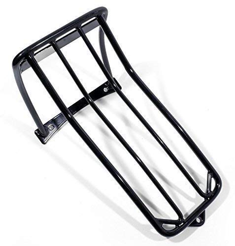 Gepäckträger schwarz Luggage Rack Night Train für Harley-Davidson Motorrad von ZEMEX