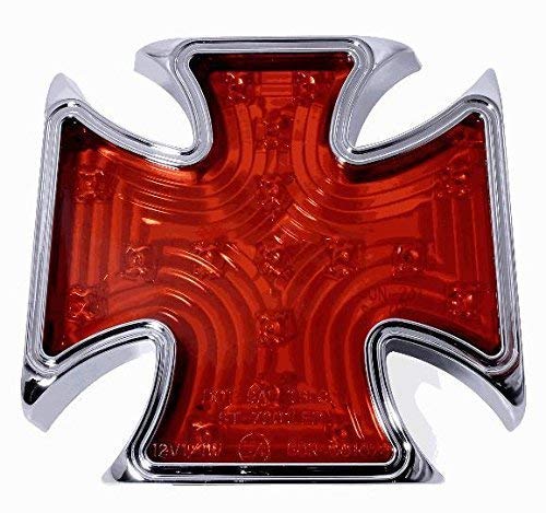 Rücklicht Eisernes Kreuz rot LED ECE von ZEMEX