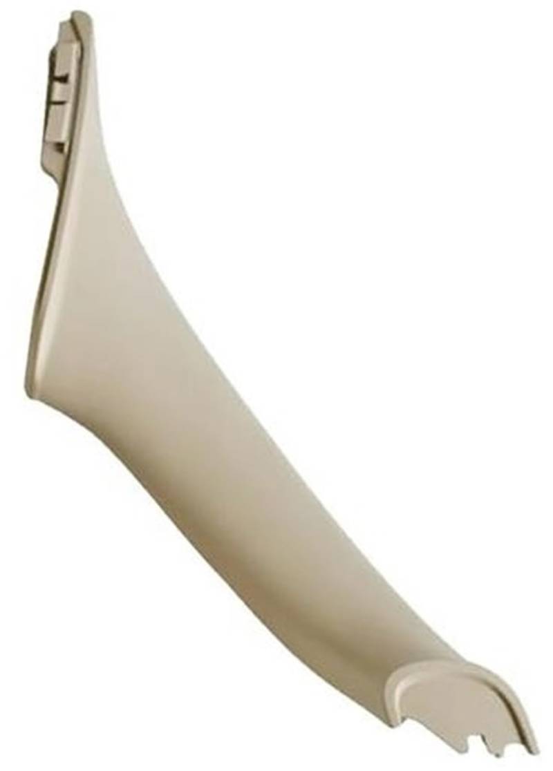 ZEMNLO, for, 5er F10 F11 Grau Beige Schwarz Auto Links Rechts Innen Innengriff Innentürverkleidung Pull Trim Cover 51417225851 51417225852 Türgriffverkleidung im Auto(Beige White-Right) von ZEMNLO
