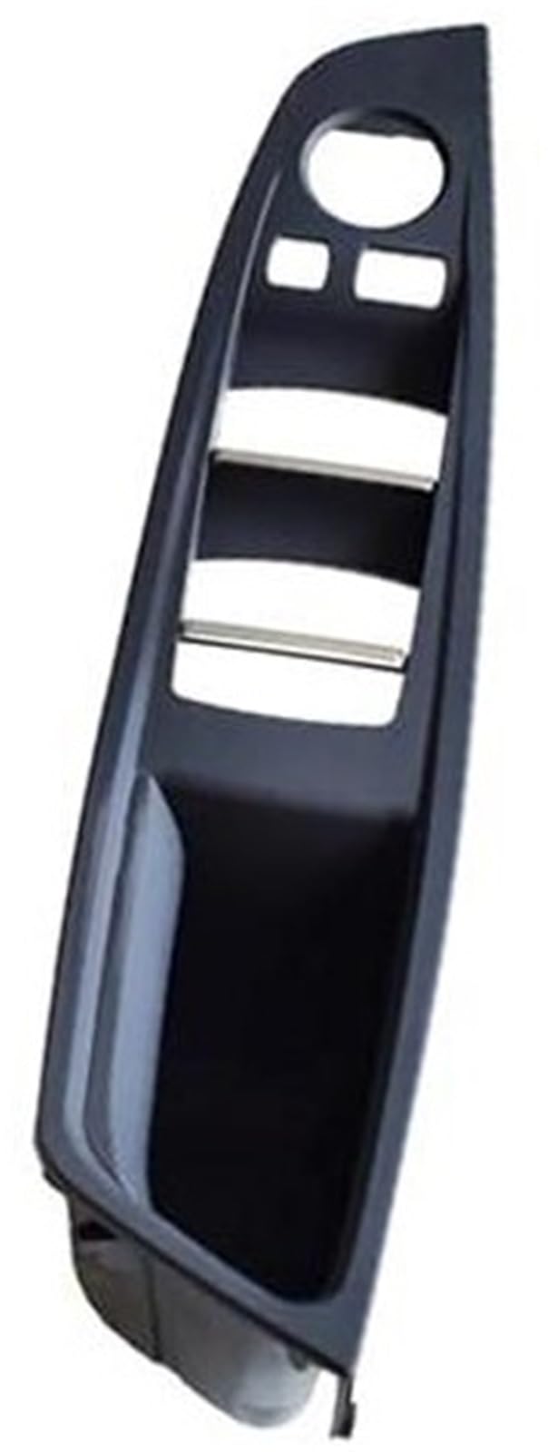 ZEMNLO, for, F10 F11 F18 2010-2016 RHD Rechts vorne Autofahrer, for Sitz, Armlehne Innentürgriff Innenverkleidung Zugverkleidungsabdeckung 4 7 Stück 51417225851 Türgriffverkleidung im Auto(Black-Pan von ZEMNLO