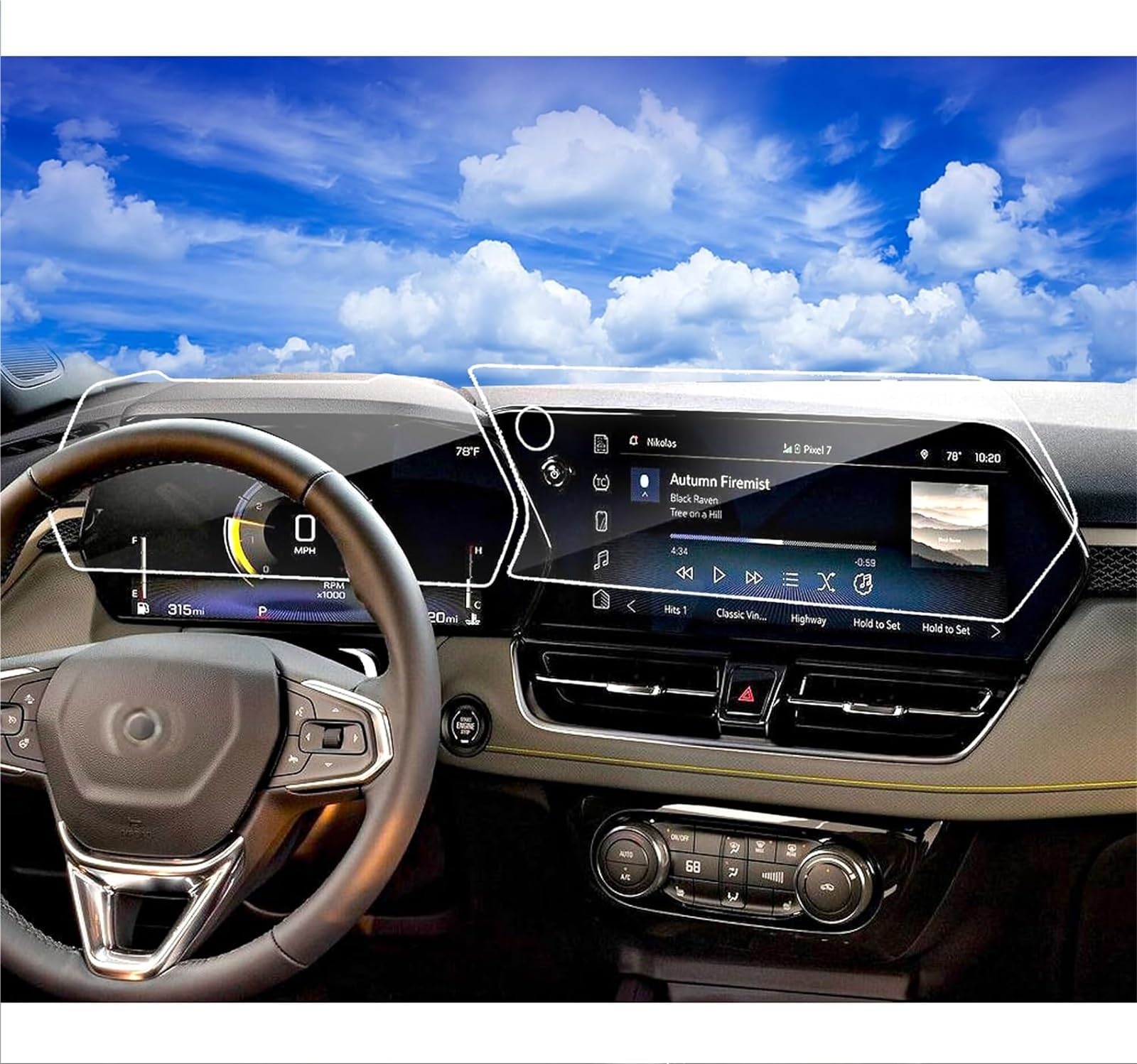 ZEMNLO, for Chevrolet, Trax ACTIV/LT/2RS 2024 11-Zoll-Touchscreen-Navigationsschutz und Armaturenbrett-Zubehör, gehärtete Glasfolie Auto-Displayschutz ZEMNLO, for Chevrolet, Trax ACTIV/LT/2RS 2024 11-Zoll-Touchscreen-Navigationsschutz und Armaturenbrett-Zubehör, gehärtete Glasfolie Auto-Displayschutz von ZEMNLO