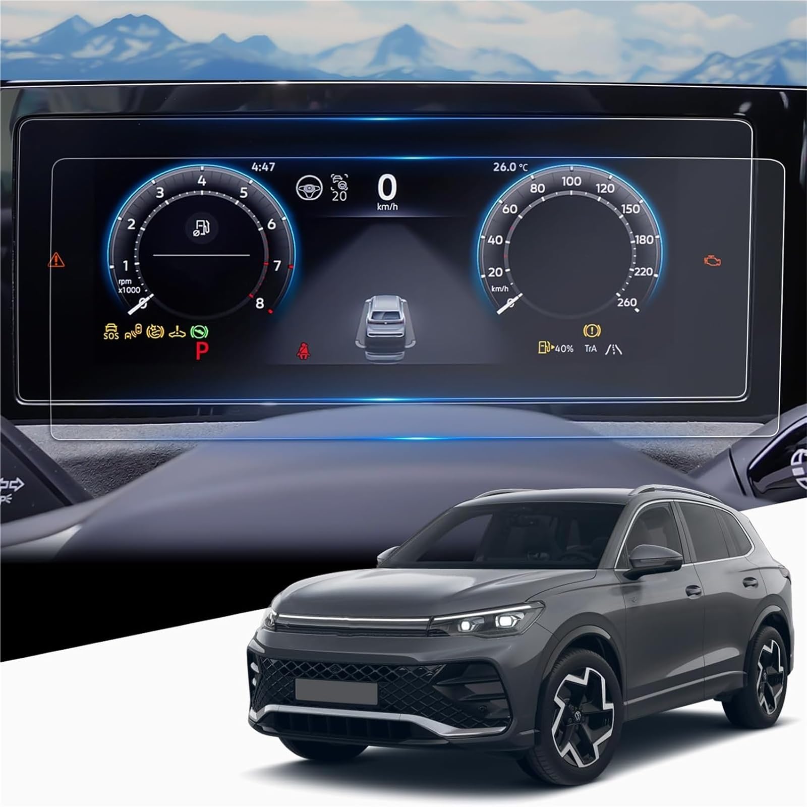 ZEMNLO, for VW, for Tiguan, 3 2024 2025 10,25 Zoll Touchscreen-Armaturenbrett Gehärtetes Glas Filmschutz Zubehör Auto-Displayschutz ZEMNLO, for VW, for Tiguan, 3 2024 2025 10,25 Zoll Touchscreen-Armaturenbrett Gehärtetes Glas Filmschutz Zubehör Auto-Displayschutz von ZEMNLO