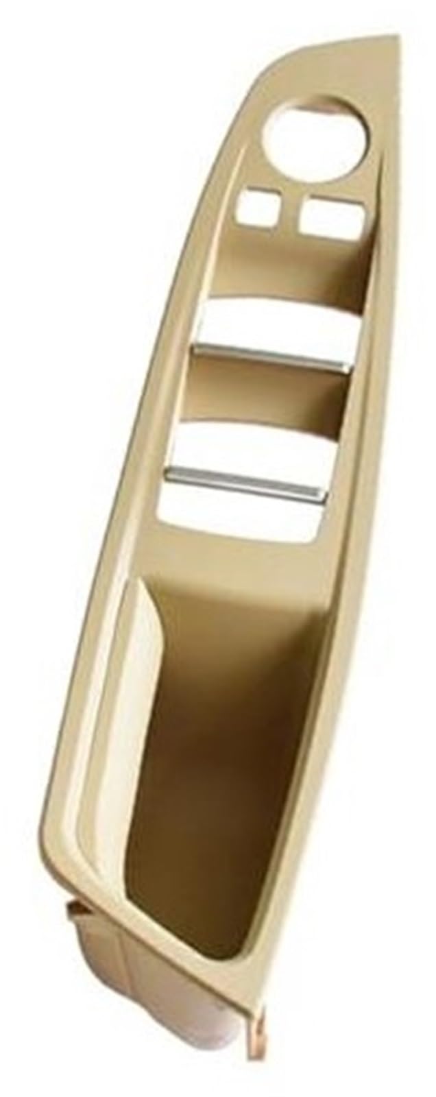 ZEMNLO 4 7-teiliges Set Rechtslenker RHD, for, 5er F10 F11 520 525 Rotweingrau Auto-Innentürgriff Innenverkleidung Zugverkleidung 51417225851 Türgriffverkleidung im Auto(Beige-Panel) von ZEMNLO