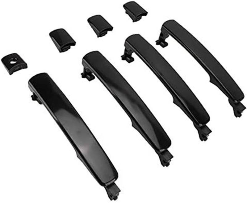 ZEMNLO Auto-Außentürgriff, 4-teiliger Auto-Außentürgriff mit Kappe 80640 Am205, for Infiniti, FX35 FX45 G35 von ZEMNLO