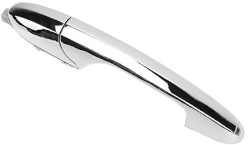 ZEMNLO Auto-Außentürgriff, bequemer, Stabiler Griff, Auto-Außentürgriff aus ABS-Chrom, for Linkslenker(Black Front Right: 735485874) von ZEMNLO