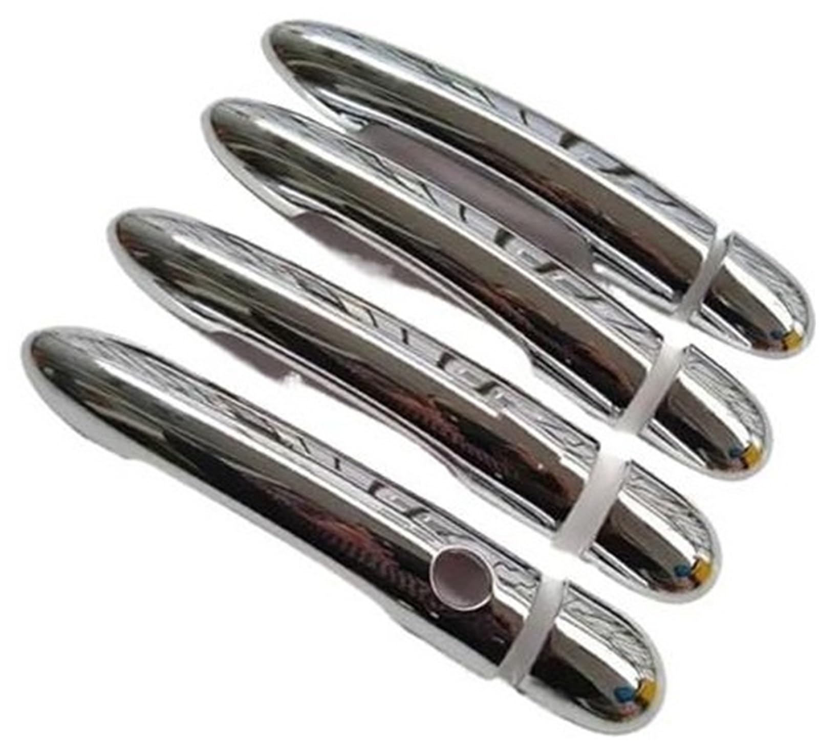 ZEMNLO Auto-Außentürgriff, for Espace IV 4 2003-2013 ABS Chrom Türgriff Verschlussabdeckung Zierkappe Autozubehör(Black K1) von ZEMNLO