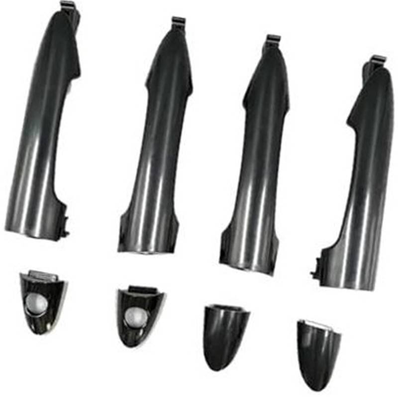 ZEMNLO Auto-Außentürgriff, for Kia, for Picanto 2011 2012 2013 2014 2015 2016 Hinten Vorne, for Hinten Außentürgriff Äußerer Türgriff(Black Rear Right) von ZEMNLO