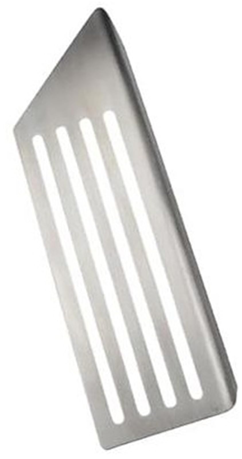 ZEMNLO Auto-Fußpedal, for Tesla, Modell 3 2017–2021, Gaspedal, Kraftstoff-Bremse, Pedalauflagen, Abdeckung aus Aluminium, rutschfest(Black 1Pc Stainless Rest) von ZEMNLO