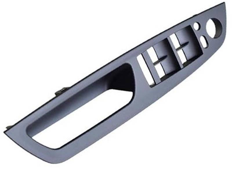 ZEMNLO Auto Grau Beige Schwarz Armlehne Auto Links Rechts Innentürgriff Innenverkleidung Pull Trim Abdeckung, for, E70 E71 X5 X6 51416969405 Türgriffverkleidung im Auto(Black-Panel) von ZEMNLO
