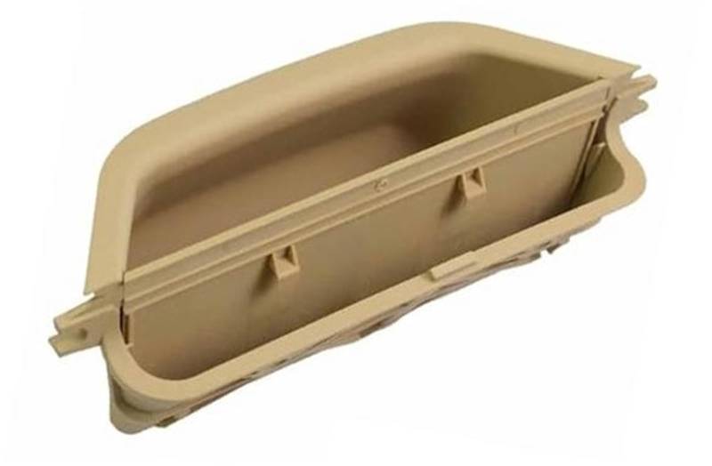 ZEMNLO Auto-Innengriff-Lederabdeckungsverkleidung, for, F25 F26 X3 Türgriffverkleidung im Auto(LHD-Beige) von ZEMNLO