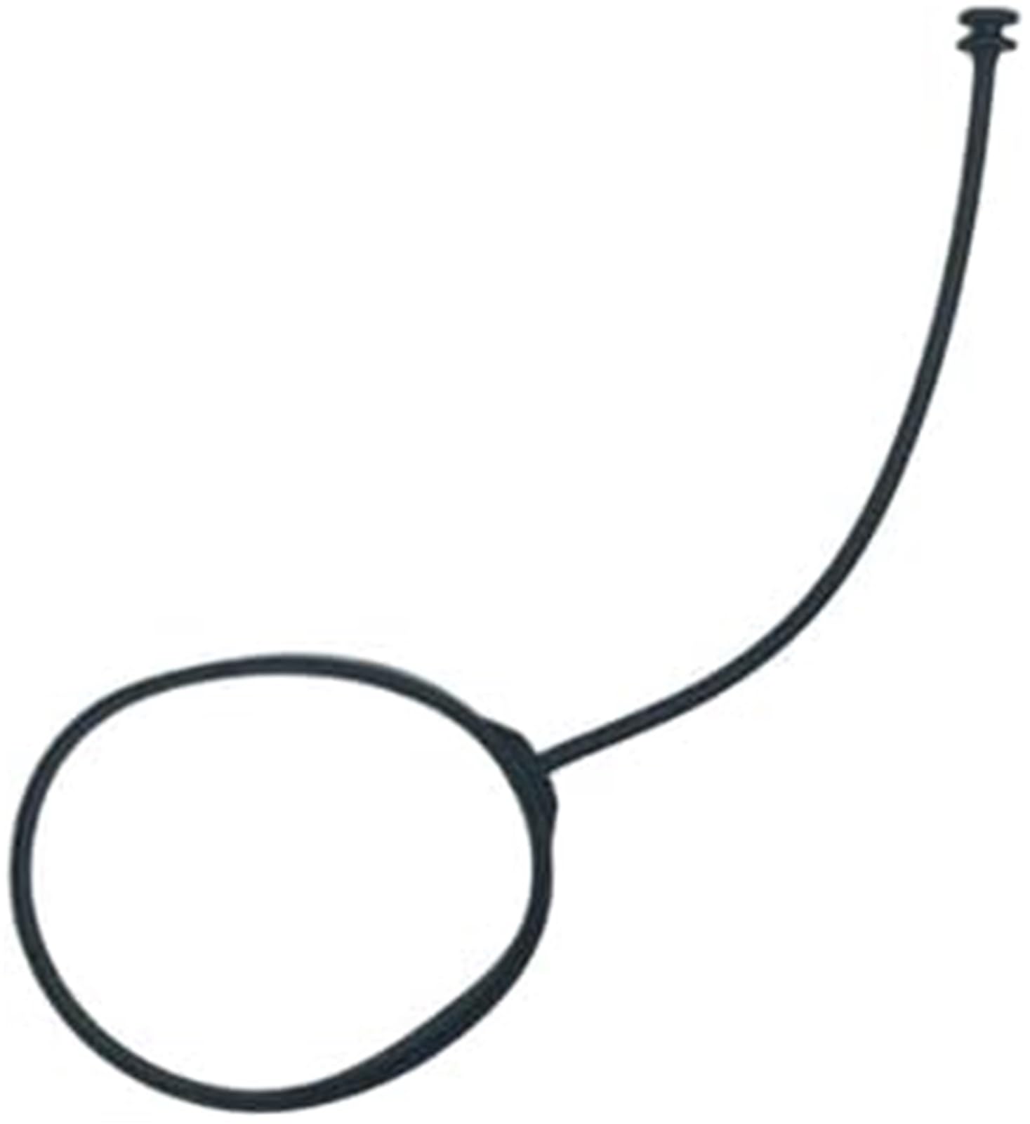 ZEMNLO Auto Tankdeckel Abdeckung Leitung Kabel Seil Ring Benzin Öl 16117193372, for, for F02 F10 F15 F20 F25 F30 F34 E46 E60 E70 E84 E90(Black 16117222391) von ZEMNLO