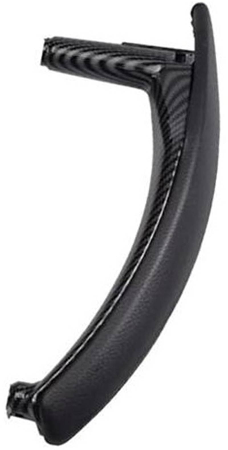 ZEMNLO Auto rechts Links Innentürverkleidung Griff Pull Trim Cover Auto Innenzubehör, for, E70 X5 E71 E72 X6 SAV 2007-2013 Türgriffverkleidung im Auto(Black CF-Left) von ZEMNLO