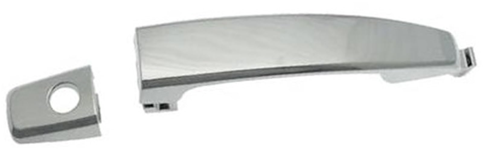ZEMNLO Autoaußenseite vorne Links, for Chevy, for Aveo, for Captiva Außentürgriffe Chrom WKeyhole Vorne Hinten Links Rechts 96468266,96468306,96468280,96468254(Black 1 Pc with Keyhole) von ZEMNLO