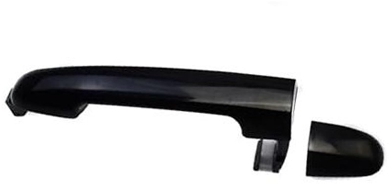 ZEMNLO Autoaußenseite vorne Links, for Hyundai, for Sonata 2006 2007 2008 2009 2010 Glattes Schwarz vorne hinten Links rechts lh rh Außenaußenseiten(Black Front Right) von ZEMNLO