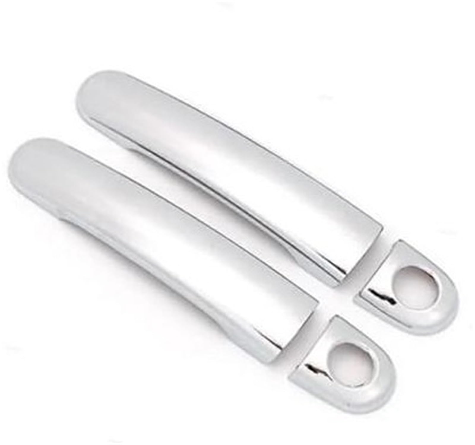 ZEMNLO Autoaußenseite vorne Links, for Seat, for Leon MK1, for Toledo 1999-2007, for Arosa 1997-2004, for Ibiza Cordoba Vario 2003-2007 Autoaußentürgriffabdeckung Zierleiste Zubehör(Silver 3) von ZEMNLO