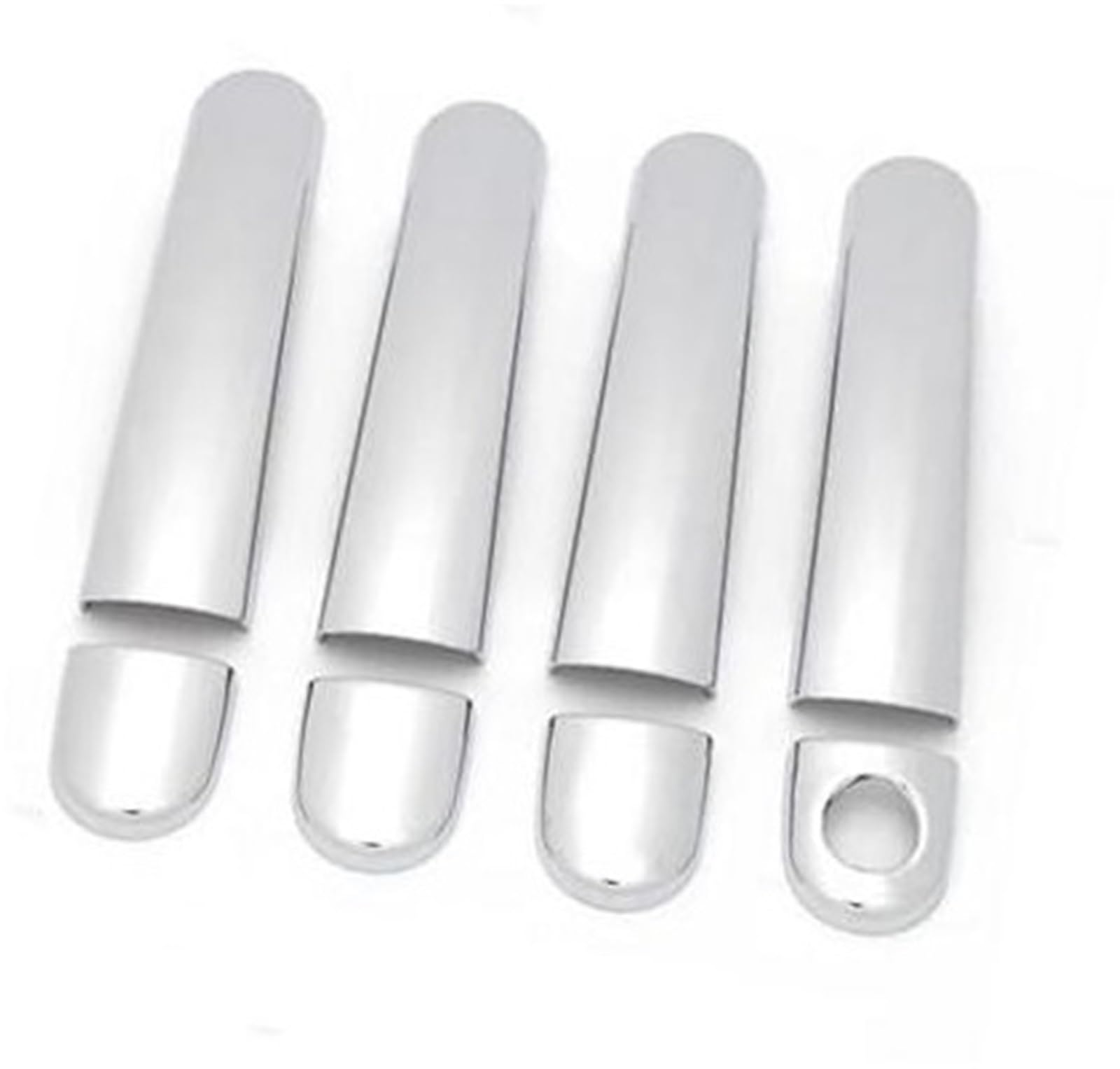 ZEMNLO Autoaußenseite vorne Links, for Seat, for Leon MK1, for Toledo 1999-2007, for Arosa 1997-2004, for Ibiza Cordoba Vario 2003-2007 Autoaußentürgriffabdeckung Zierleiste Zubehör(Silver B) von ZEMNLO