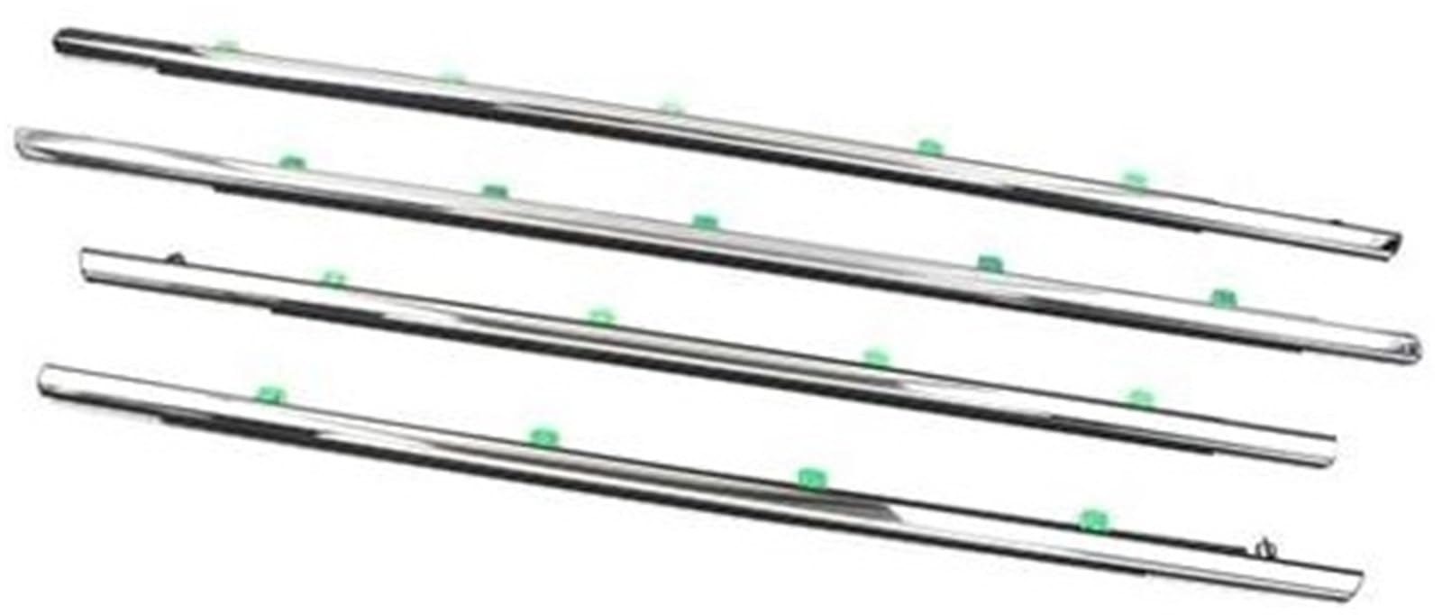 ZEMNLO Autotürkantenschutz, for CRV 2012 2013 2014 2015 2016, 4-teiliges Chrom-Auto-Dichtungsprofil Fensterdichtungsstreifen ZEMNLO Autotürkantenschutz, for CRV 2012 2013 2014 2015 2016, 4-teiliges Chrom-Auto-Dichtungsprofil Fensterdichtungsstreifen von ZEMNLO