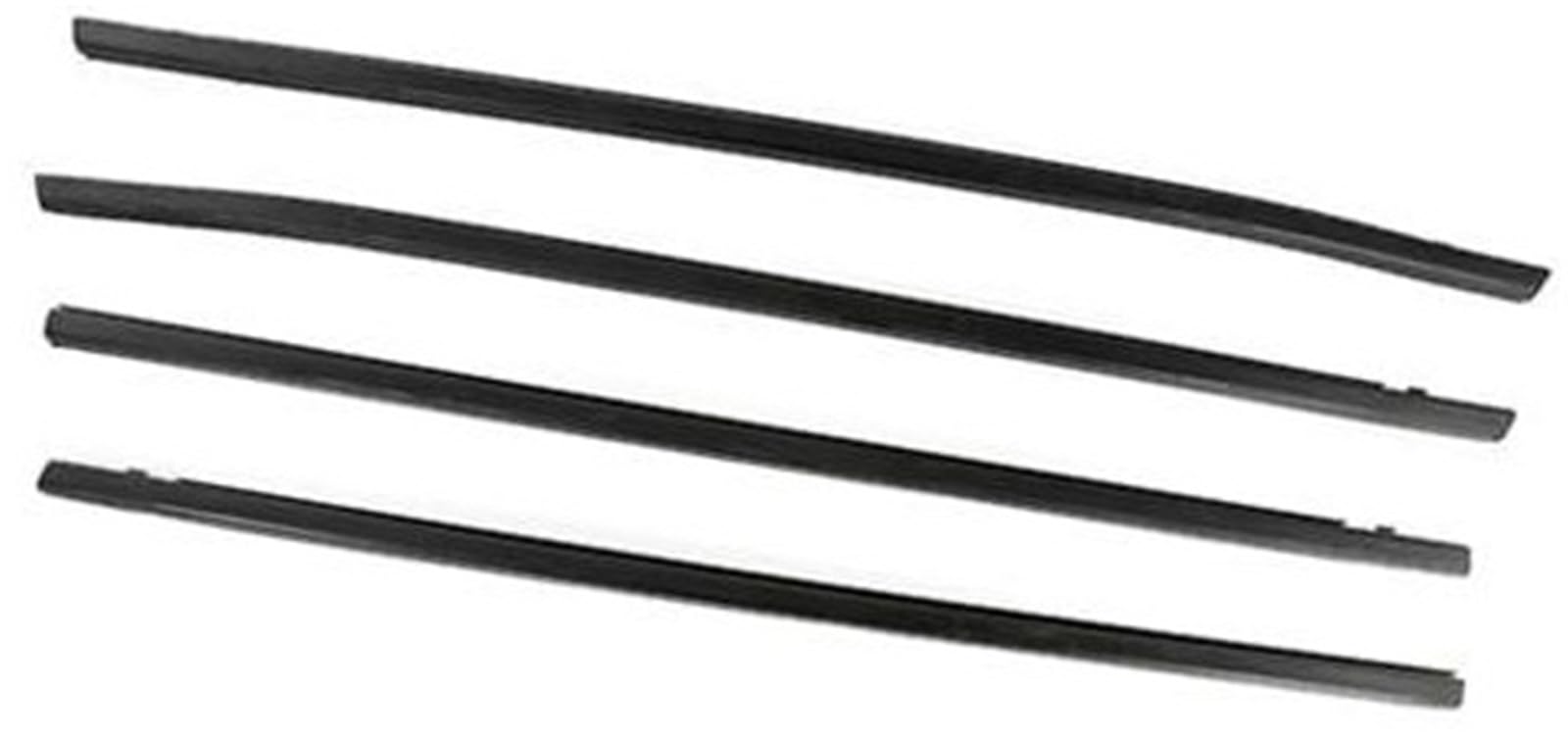 ZEMNLO Autotürkantenschutz, for Civic, 2012-2019, 4-teilig, Autofenster, Glasdichtungen, Dekoration, Wetterstreifen, Gummi Fensterdichtungsstreifen(Black for 2016-2019) von ZEMNLO