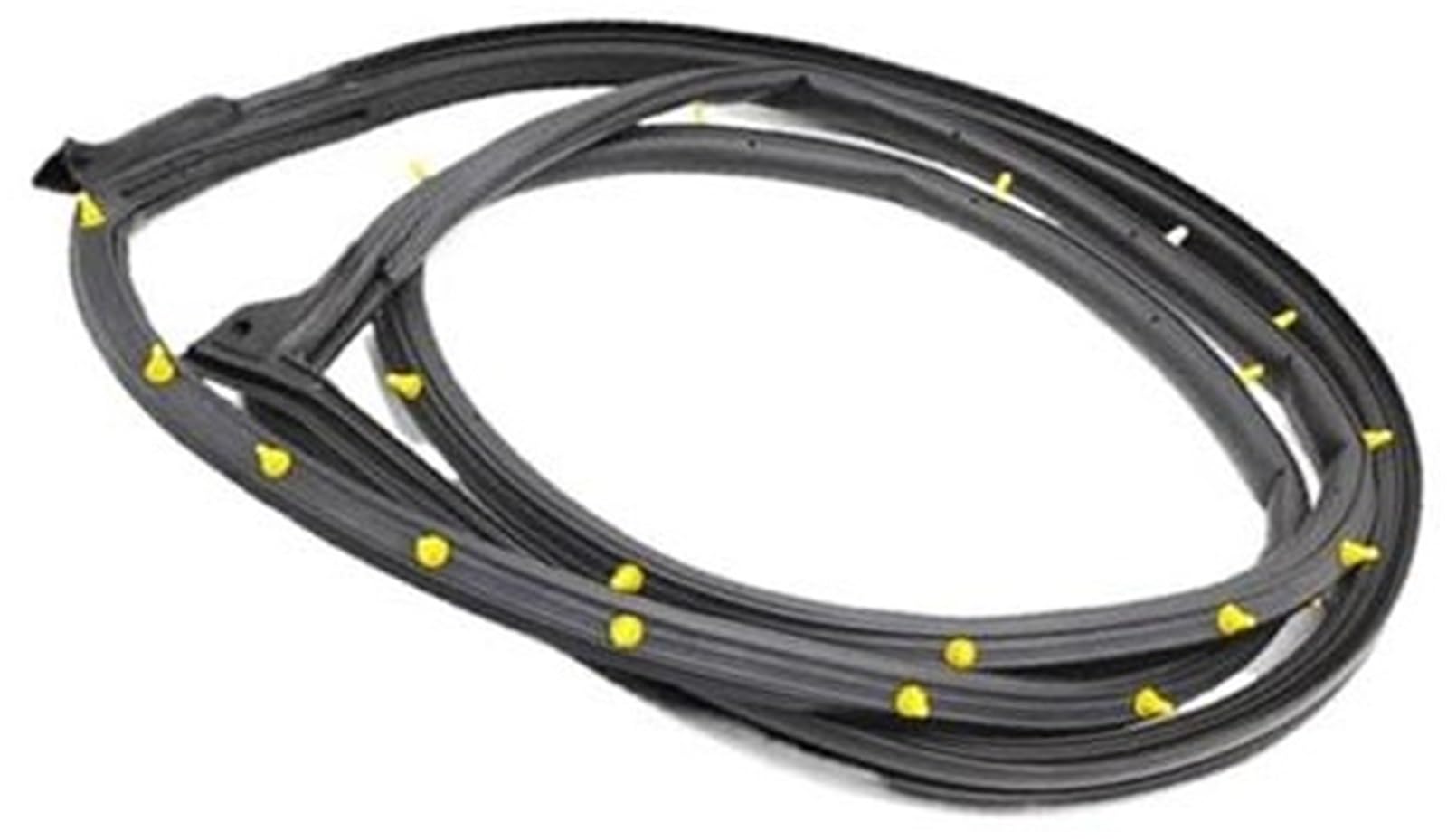 ZEMNLO Autotürkantenschutz, for Hyundai, for Elantra, 2001-2006 821402D000 Türgummi-Dichtungsstreifen Fensterdichtungsstreifen(Black Right Rear) von ZEMNLO
