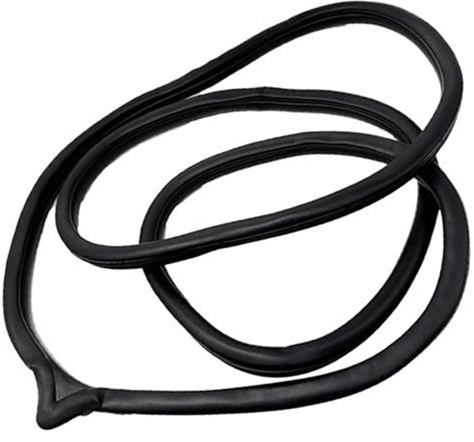 ZEMNLO Autotürkantenschutz, for Hyundai, for Tucson TL 2015-2020, 1-teilige Karosserie-Seitentür-Gummi-Dichtungsleiste Fensterdichtungsstreifen(Black Right Rear) von ZEMNLO