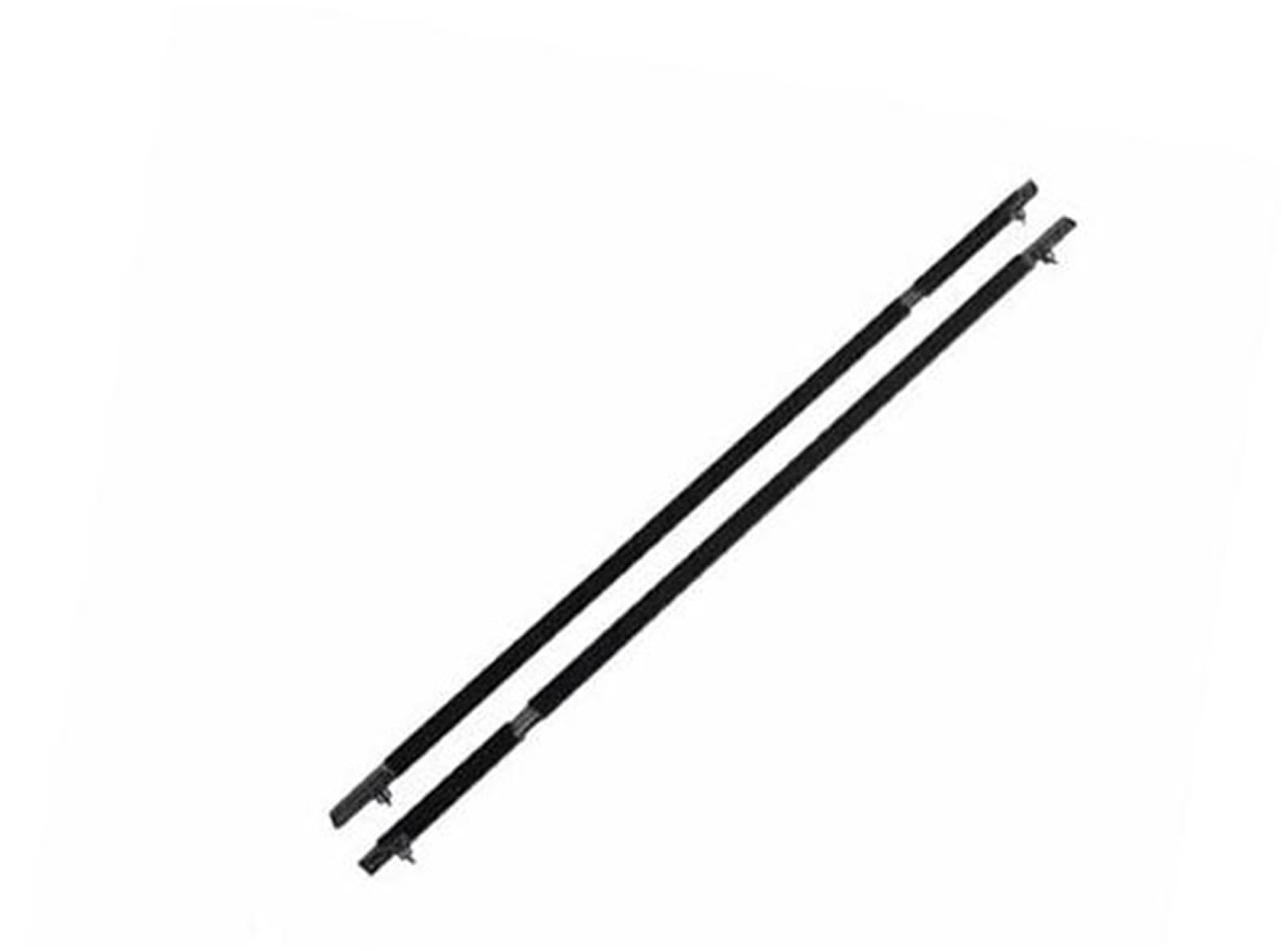 ZEMNLO Autotürkantenschutz, for Toyota, for Sienna XL30 2011 2012 2013 2014 2015 2016-2020 Autofensterleistentür Fensterdichtungsstreifen(Black Front 2pcs) von ZEMNLO