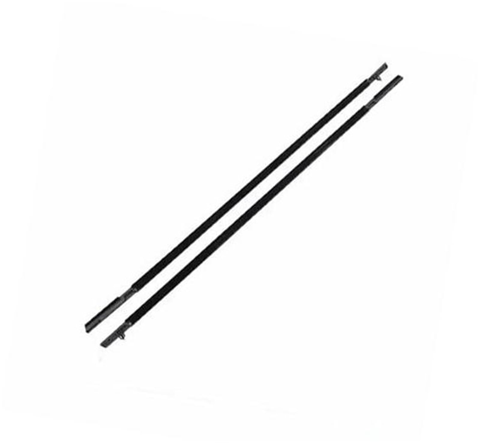 ZEMNLO Autotürkantenschutz, for Toyota, for Sienna XL30 2011 2012 2013 2014 2015 2016-2020 Autofensterleistentür Fensterdichtungsstreifen(Black Rear 2pcs) von ZEMNLO