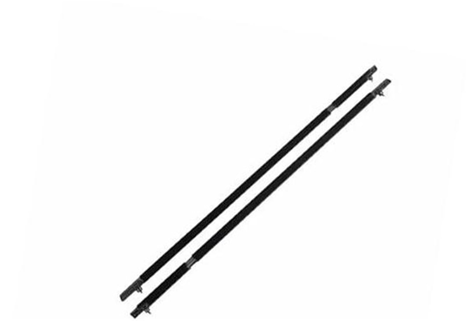 ZEMNLO Autotürkantenschutz, for Toyota, for Vios XP150 2014-2018 Autofensterformtür-Dichtungsstreifen Regendicht Fensterdichtungsstreifen(Black Front 2pcs) von ZEMNLO