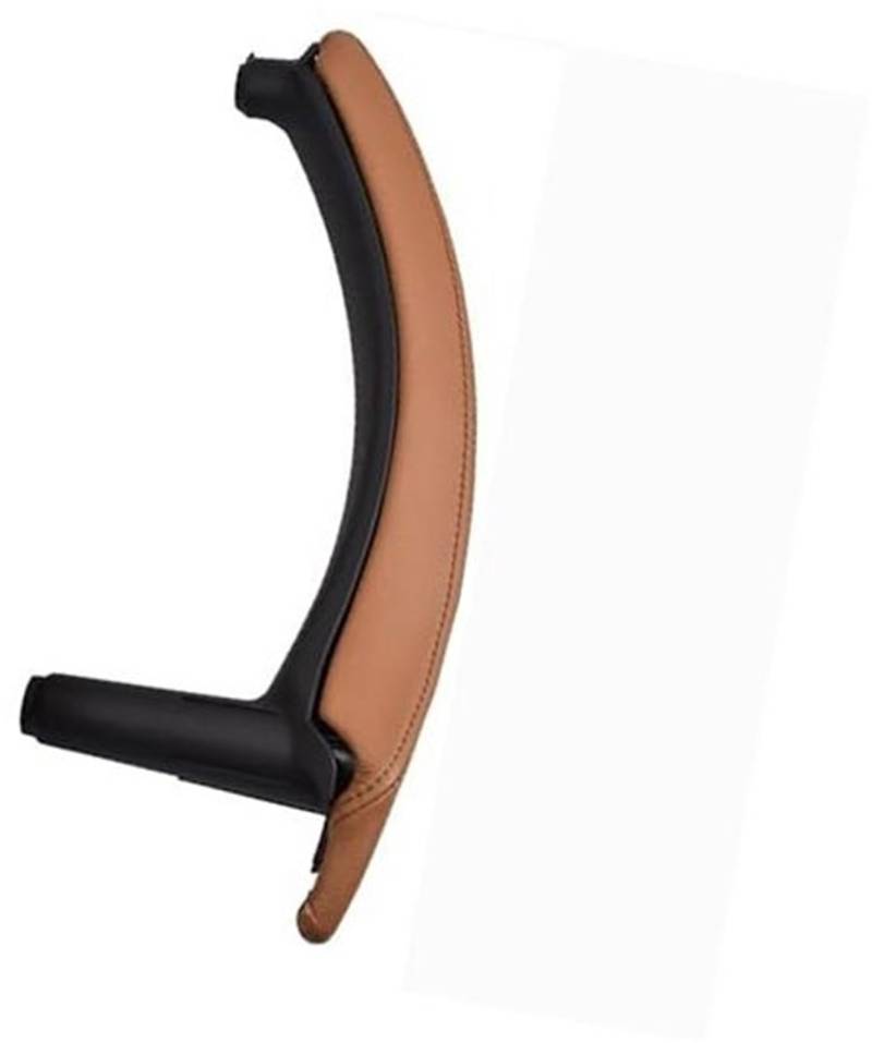ZEMNLO Autozubehör RHD Links rechts Innentür Armlehnengriff Innenverkleidung Pull Trim Cover Assembly, for, E70 E71 X5 X6 Türgriffverkleidung im Auto(Brown-Left) von ZEMNLO