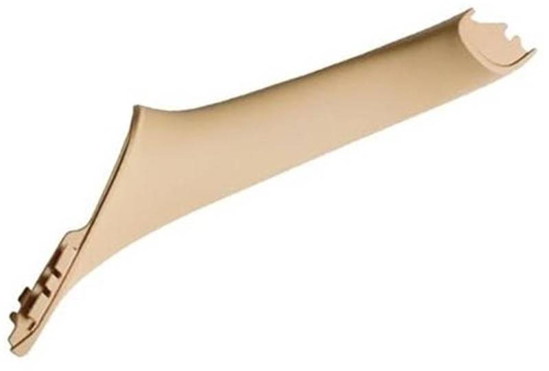 ZEMNLO Beige Schwarz Auto Links Rechts Innen Innengriffe Innentürverkleidung Griff Pull Trim Cover, for, 5er F10 F11 Türgriffverkleidung im Auto(Beige-Left) von ZEMNLO