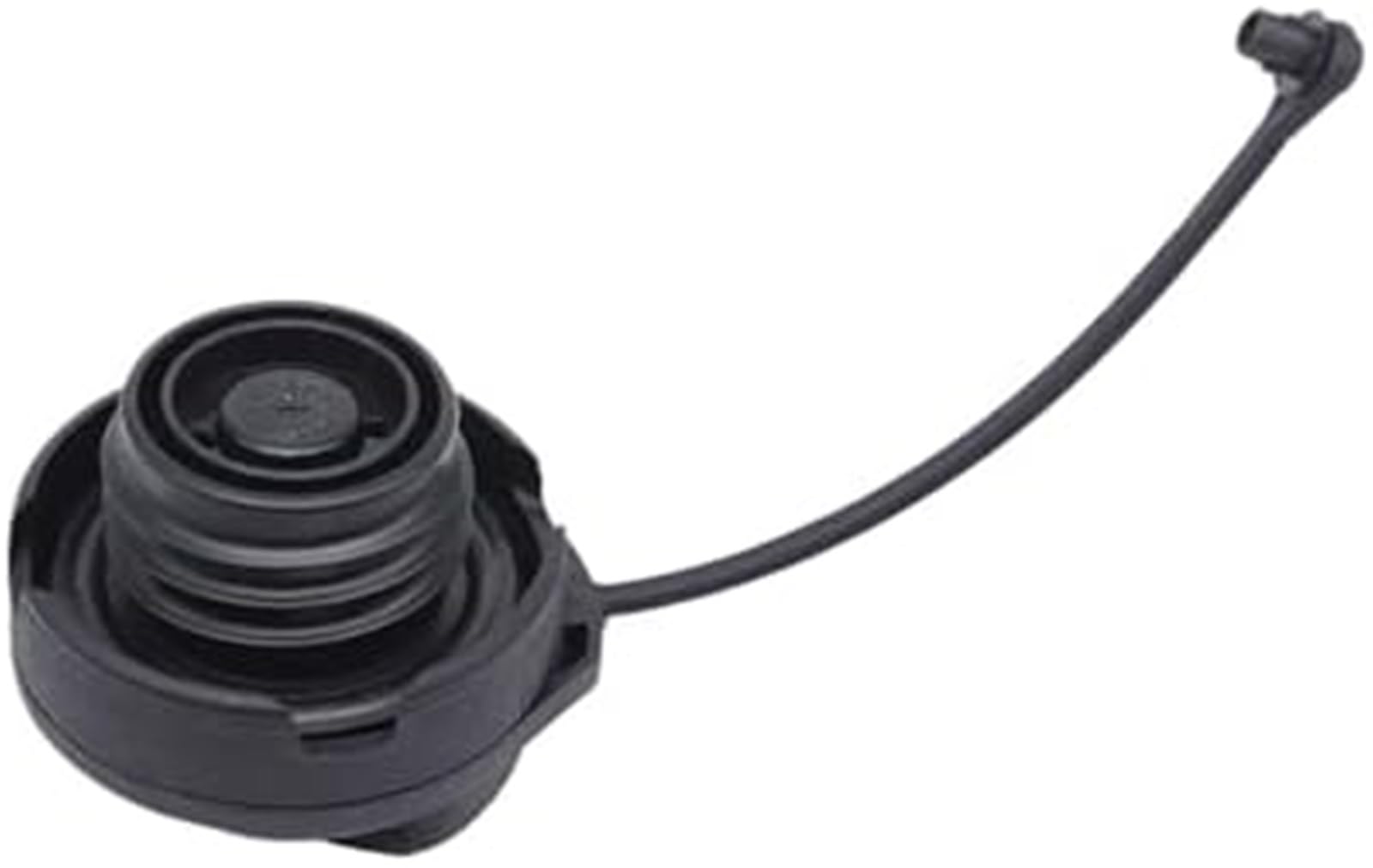 ZEMNLO Benzinöldeckeldeckel, for, for A4 B5 B6 B7 Heizöltank Innenabdeckung Stopfen Gaseinfüllstutzen Haltegurt Schnur Seil Haltegurt Kraftstoff(Black Rope and Cap) von ZEMNLO
