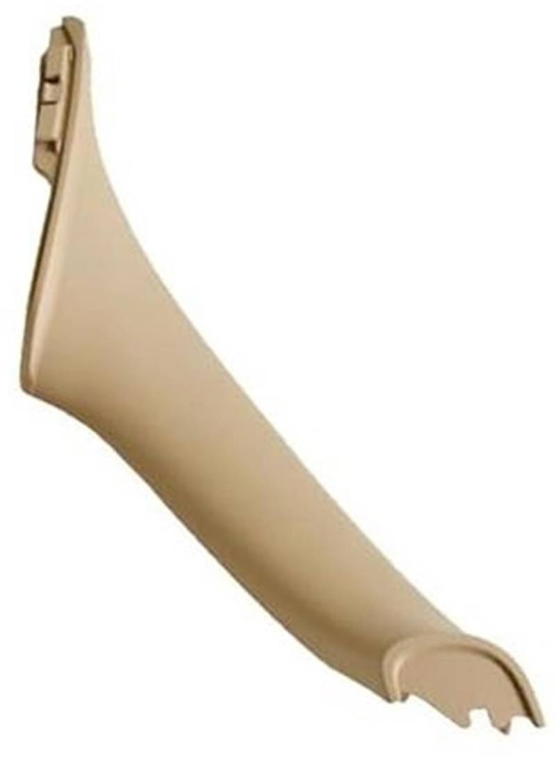 ZEMNLO Grau Beige Schwarz Auto Links Rechts Innen Innengriffe Innentürverkleidung Griff Pull Trim Cover, for, 5er F10 F11 51417225851 Türgriffverkleidung im Auto(Beige-Right) von ZEMNLO