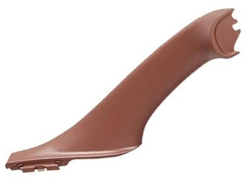 ZEMNLO Grau Beige Schwarz Auto Links Rechts Innen Innengriffe Innentürverkleidung Griff Pull Trim Cover, for, 5er F10 F11 51417225851 Türgriffverkleidung im Auto(Red-Brown-Right) von ZEMNLO