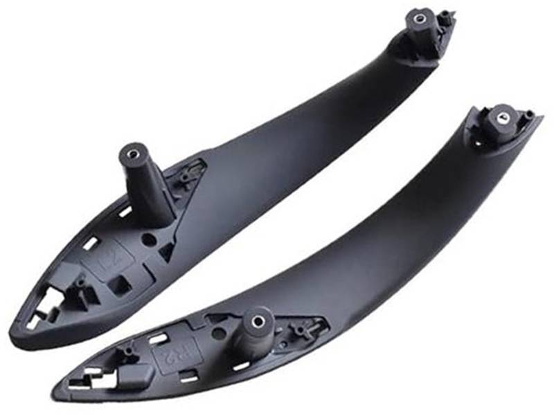 ZEMNLO Innentüren Griff Pull Trim Cover Autozubehör, for, 3er F30 316d 318d 320d F31 320i 325d 2014-2018 51417279312 Türgriffverkleidung im Auto(Black-2pcs-Rear) von ZEMNLO