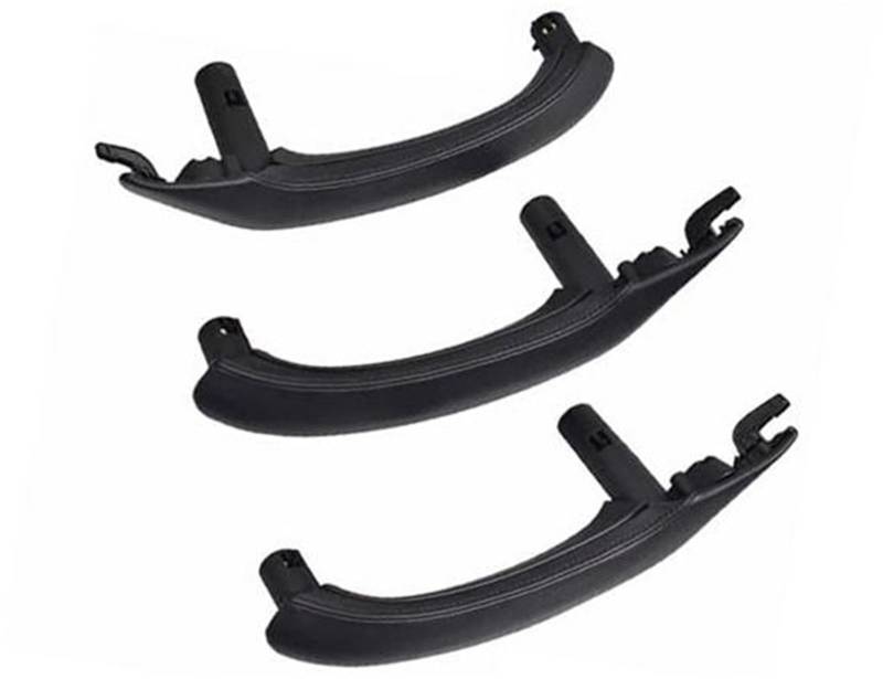 ZEMNLO LHD RHD Auto vorne Links Türinnengriff Zugverkleidung Türinnenverkleidung Griff, for, X3 F25 X4 F26 2011–2017 Autozubehör 51417248502 Türgriffverkleidung im Auto(LHD Black 3pcs) von ZEMNLO