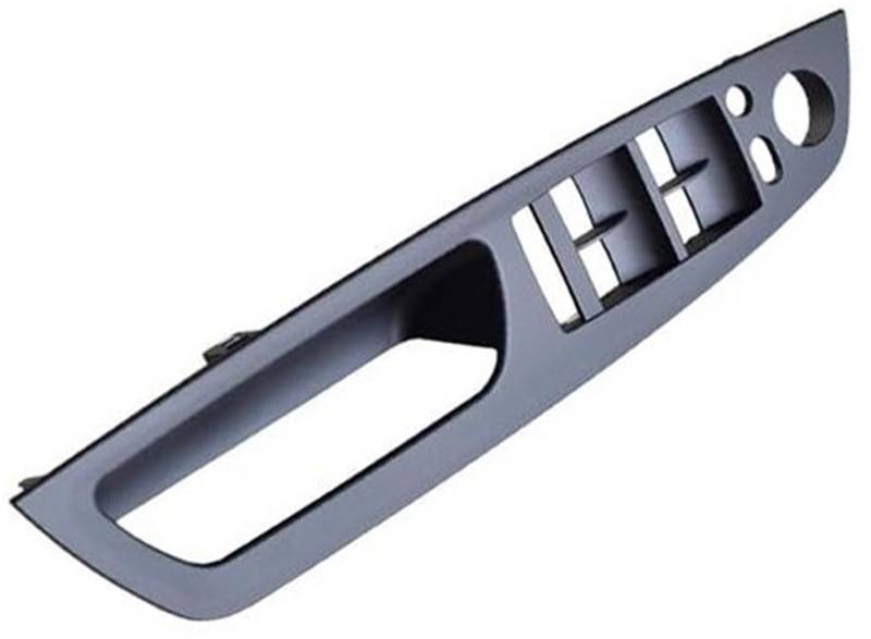 ZEMNLO Rechts Links Innentürverkleidung Griff Pull Trim Halter Auto Innenzubehör, for, E70 X5 E71 E72 X6 SAV Auto Styling 51416969401 Türgriffverkleidung im Auto(Black-Panel) von ZEMNLO