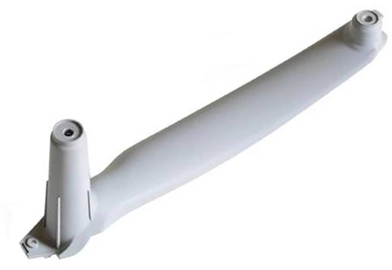 ZEMNLO Rechts Links Innentürverkleidung Griff Pull Trim Halter Auto Innenzubehör, for, E70 X5 E71 E72 X6 SAV Auto Styling 51416969401 Türgriffverkleidung im Auto(Gray-Left-Rear) von ZEMNLO