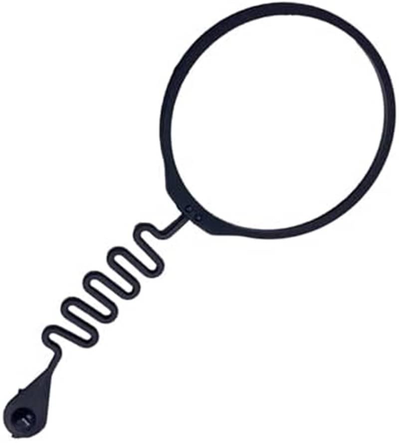ZEMNLO Seilzug for Heizöltank-Abdeckkappe LR053665, for Land Rover Range Discovery Sport 3 4 Freelander 2 Evoque Defender(Black Type 3) von ZEMNLO