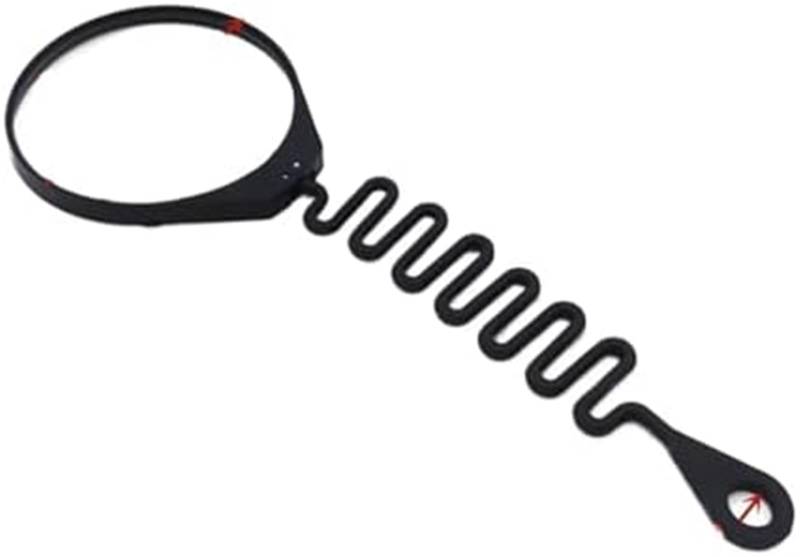 ZEMNLO Tankdeckel-Abdeckungsleitung, Kabel, Benzin, Gas, Öl, Seil 31261589, for Volvo, for S80 S60 S40 S60L XC60 XC90 V40 C30 C70 V70(Black A) von ZEMNLO
