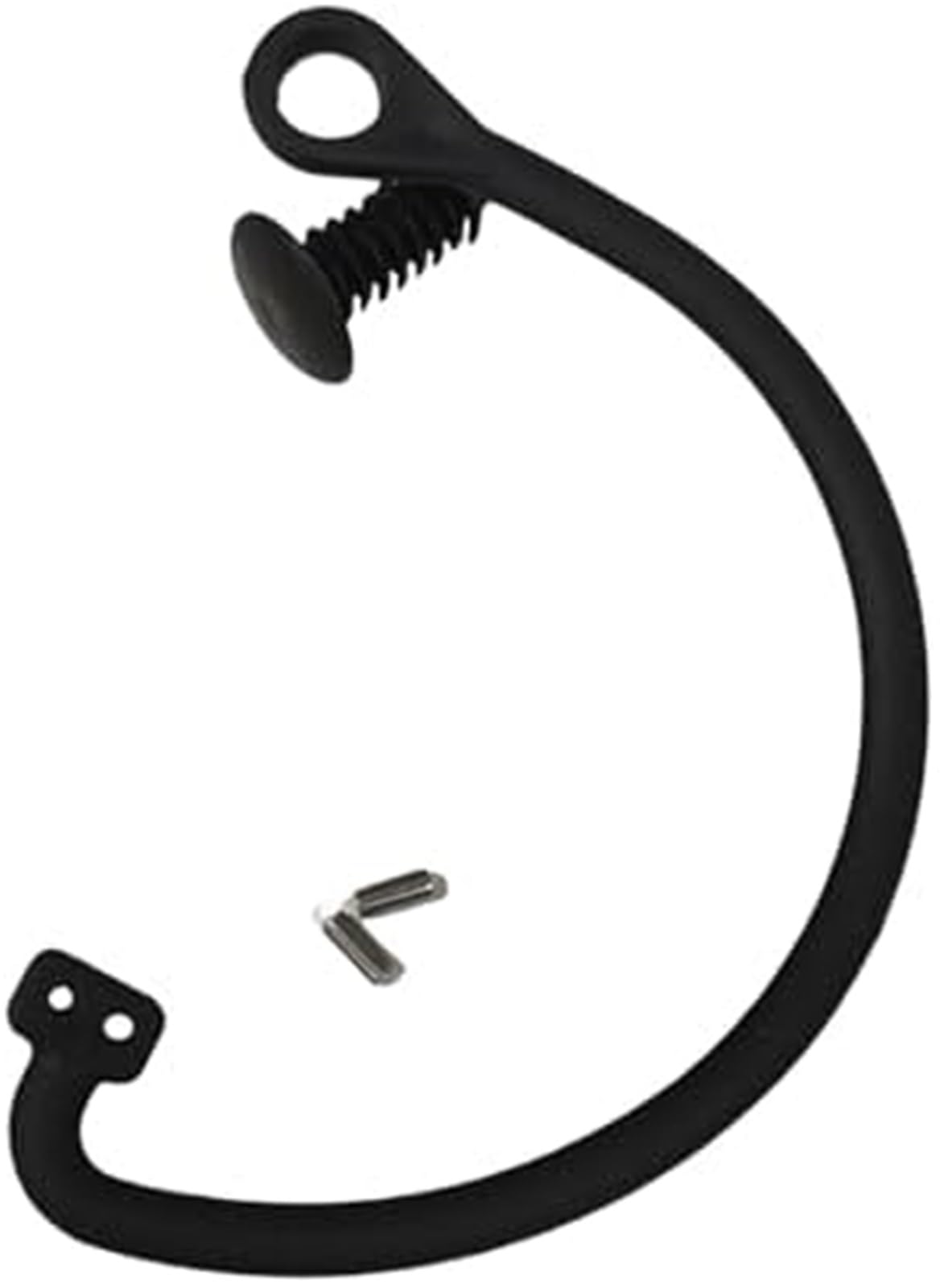 ZEMNLO Tankdeckel-Kabelschlinge, Tankdeckelseil, for Porsche, for 911 718 4, for Cayenne, Cayman, for MACAN, Boxster S, for Panamera, for Carrera, GTS 180201556(Black Bent Rope) von ZEMNLO