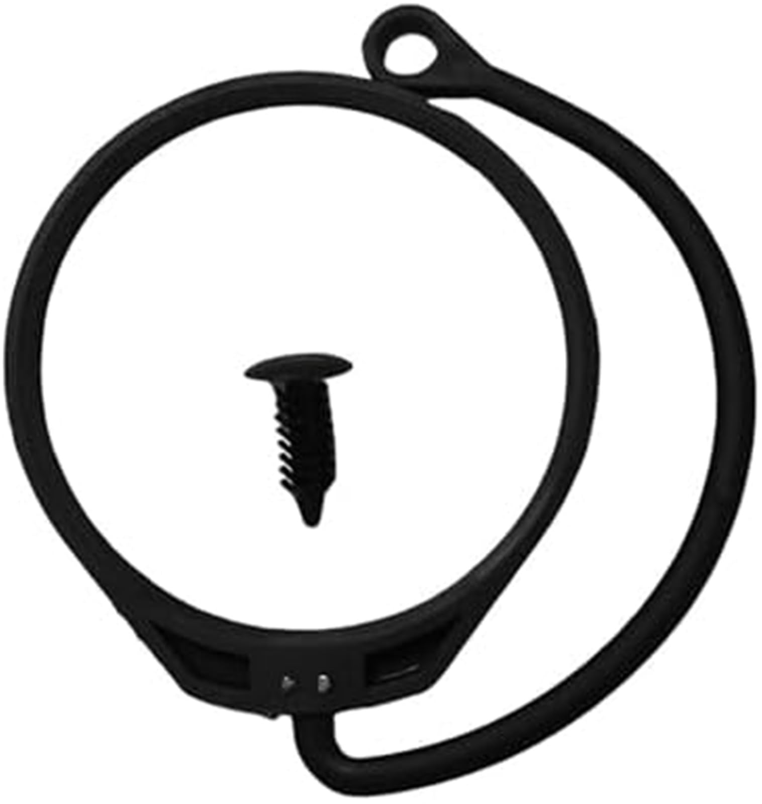 ZEMNLO Tankdeckel-Kabelschlinge, Tankdeckelseil, for Porsche, for 911 718 4, for Cayenne, Cayman, for MACAN, Boxster S, for Panamera, for Carrera, GTS 180201556(Black Bent Rope with Loop) von ZEMNLO