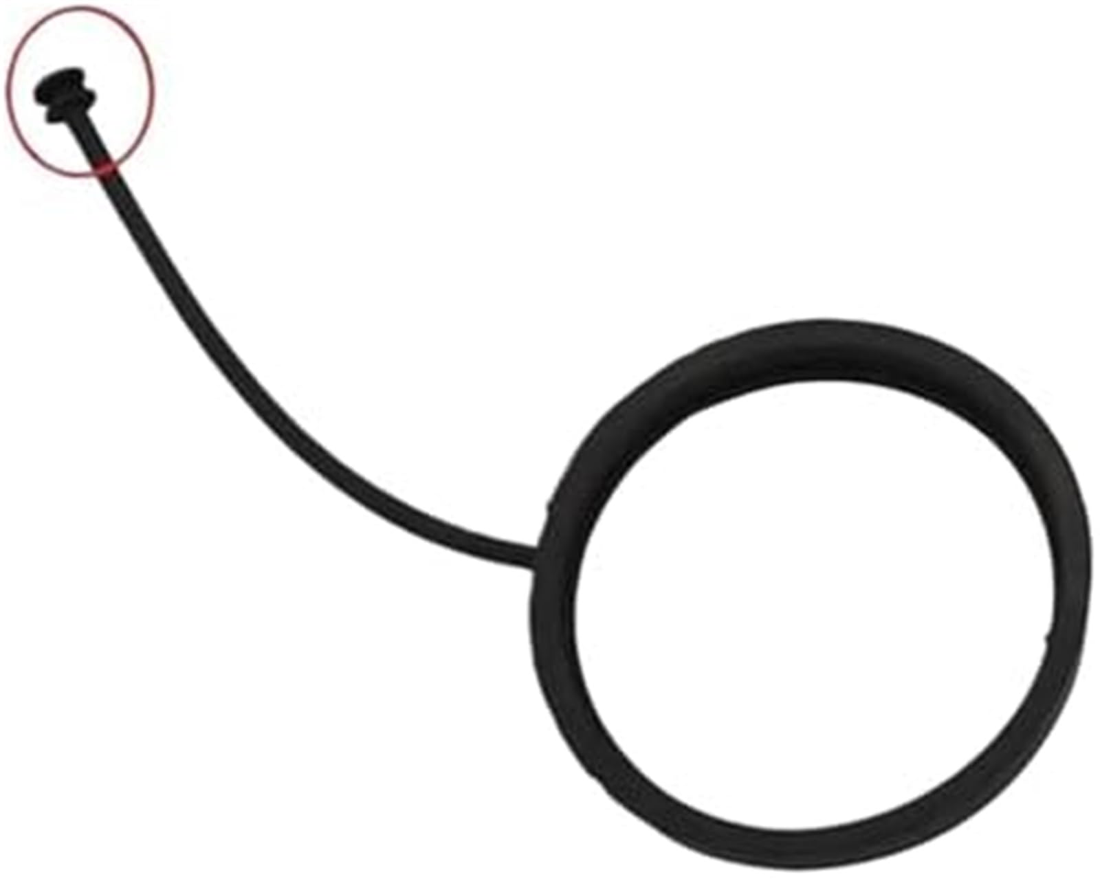 ZEMNLO for Mercedes-Benz, for CEAS-Klasse W211 W212 W204 W213 W124 AMG GLC GLA Benzinöl Auto Tankdeckel Deckel Leitung Kabel Seil(Black New Model) von ZEMNLO