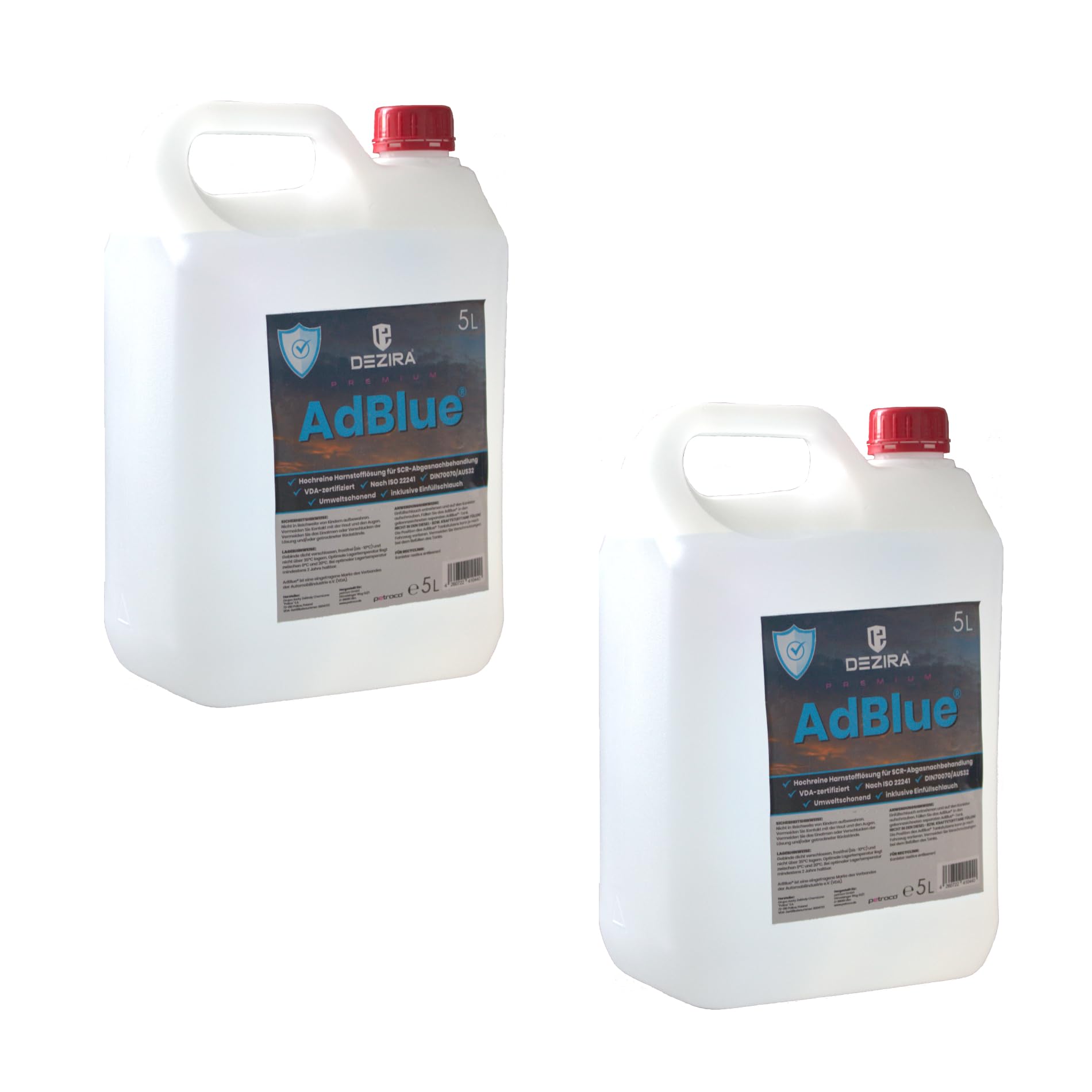 ZENIT ENERGY AdBlue 2x5 Liter Kanister inkl. Auslaufhahn Ad Blue Harnstofflösung ISO22241 ZENIT ENERGY AdBlue 2x5 Liter Kanister inkl. Auslaufhahn Ad Blue Harnstofflösung ISO22241 von ZENIT ENERGY