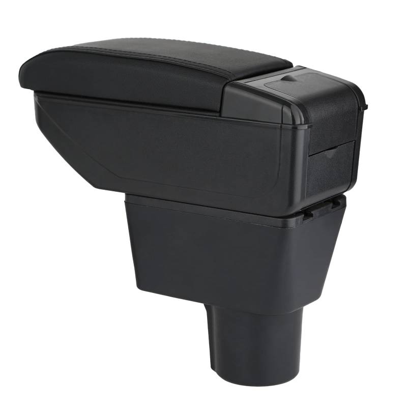 ZENVI MittelArmlehnen Compatible with Renault Dacia Duster Armlehnen 2012-2018 Mittelkonsolen Armlehnenkasten Doppelter Stauraum Kann als Ellbogenstütze von ZENVI