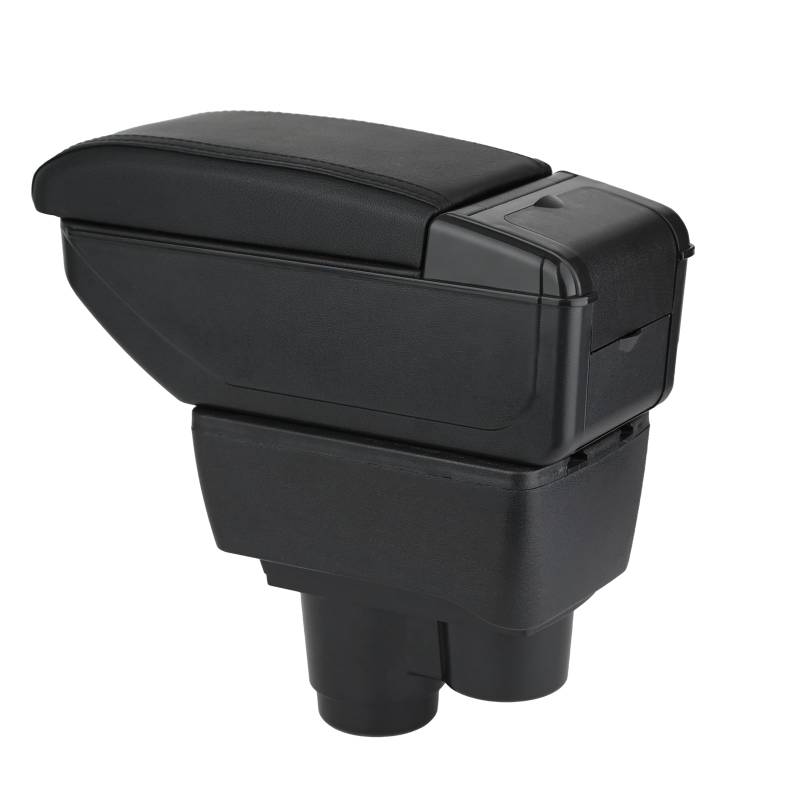 ZENVI MittelArmlehnen Compatible with Renault Dacia Duster Armlehnen 2019-2024 Mittelkonsolen Armlehnenkasten Doppelter Stauraum Kann als Ellbogenstütze von ZENVI