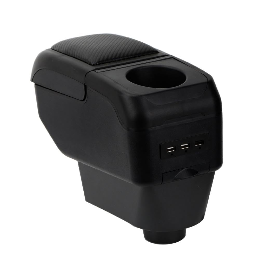 ZENVI MittelArmlehnen Compatible with Seat Ibiza Armlehnen Mittelkonsolen Veranstalter Armlehnen Doppelter und 6 USB-Anschlüsse (Ibiza 6j 2008-2016) ZENVI MittelArmlehnen Compatible with Seat Ibiza Armlehnen Mittelkonsolen Veranstalter Armlehnen Doppelter und 6 USB-Anschlüsse (Ibiza 6j 2008-2016) von ZENVI