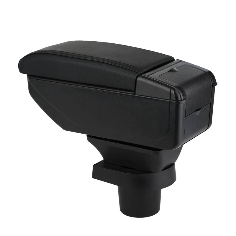 ZENVI MittelArmlehnen Compatible with Seat Mii Armlehnen 2011-2021 Mittelkonsolen Armlehnenkasten Doppelter Stauraum Kann als Ellbogenstütze von ZENVI
