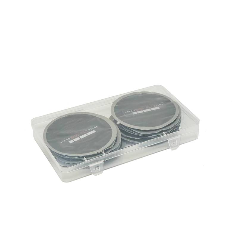 ZERINT Reifenreparaturflicken, 81 mm, verstärkt, strapazierfähig, schräg, rund, für Auto, LKW, Bus, Traktor, landwirtschaftliche Fahrzeuge, 12 Stück von ZERINT