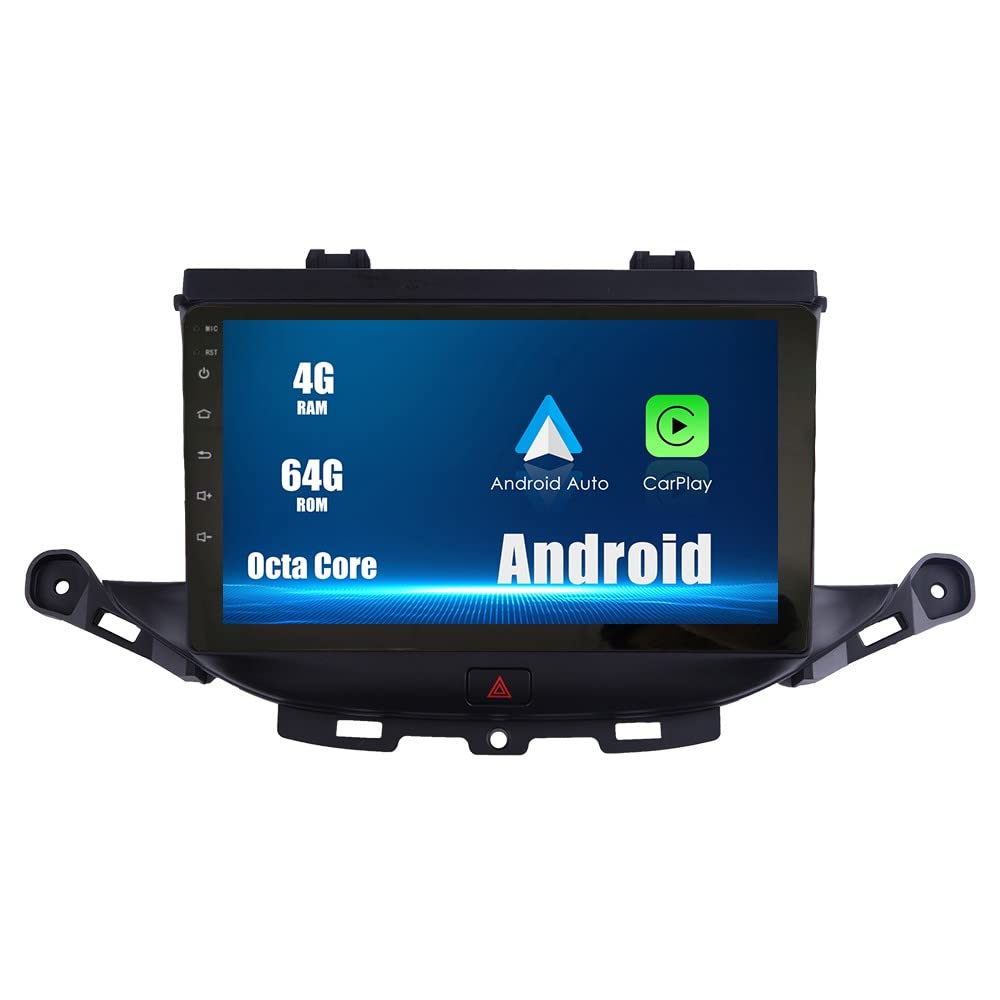 ZERTRAN Android 10 Autoradio Autonavigation Stereo Multimedia Player GPS Radio 2.5D Touchscreen fürBUICK Verano GS 2015 (Hatchback) OPEL Astra K 2016-2017 von ZERTRAN