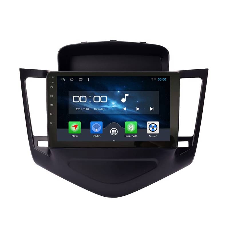 ZERTRAN Android 10 Autoradio Autonavigation Stereo Multimedia Player GPS Radio 2.5D Touchscreen fürChevrolet Cruze 2009-2015 von ZERTRAN