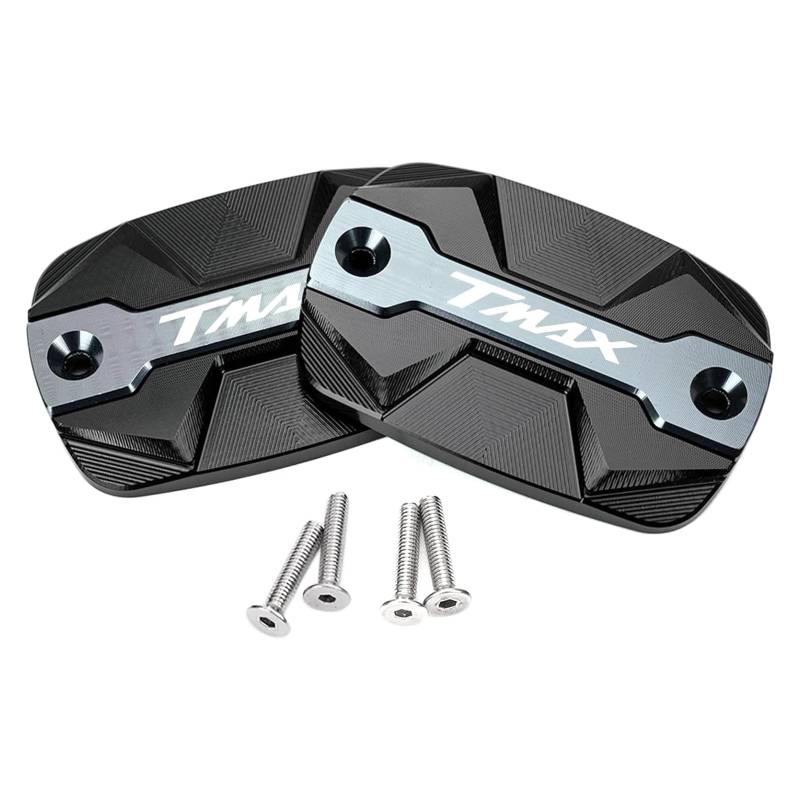 ZESIDIMO Motorrad Bremsflüssigkeitsbehälter Ölbehälterdeckel Zubehör für Yamaha Tmax 500 2004–2011 Tmax 530 DX SX 2012–2019 TMAX 560 2022 2023 Tech Max Tmax560 (Grau) von ZESIDIMO
